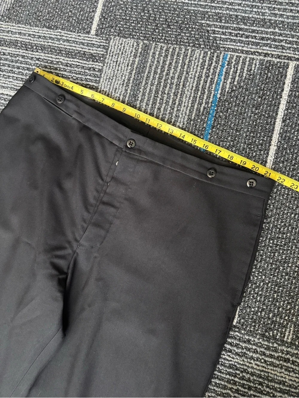 Wahmaker Frontier Vintage Trousers Pants Buckle Back Men’s 44x28 Black‎